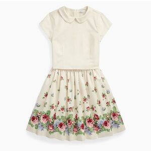Polo Ralph Lauren Girl's Sateen Floral Dress